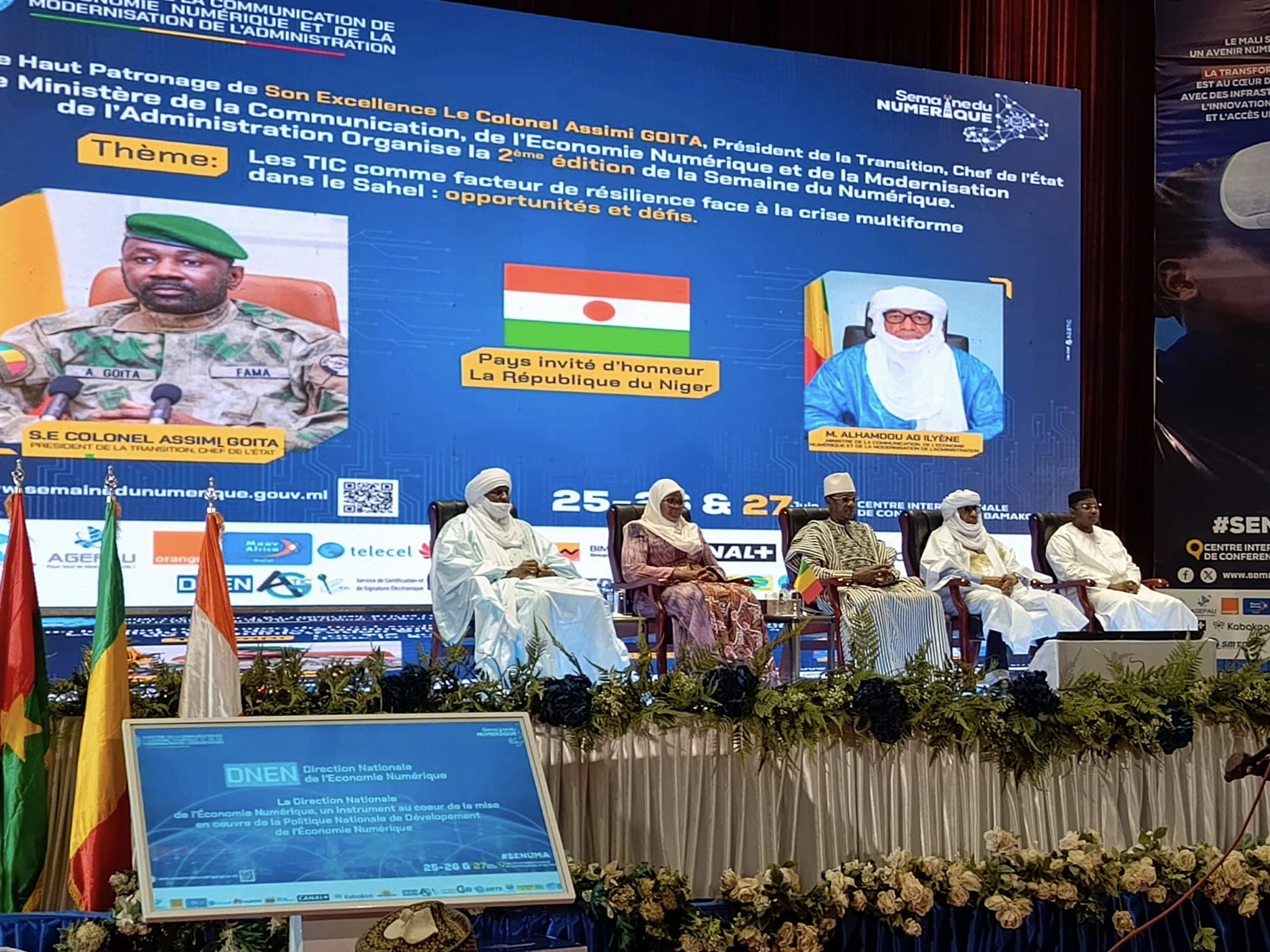Lire la suite à propos de l’article Le Niger, Invité d’Honneur à la Semaine du Numérique au Mali, Niger Télécoms Met en Lumière ses Avancées Technologiques